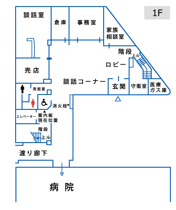 1F間取り図