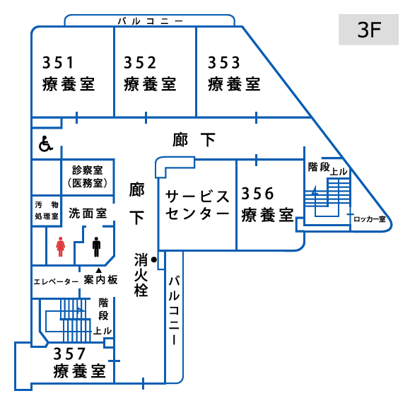 3F間取り図