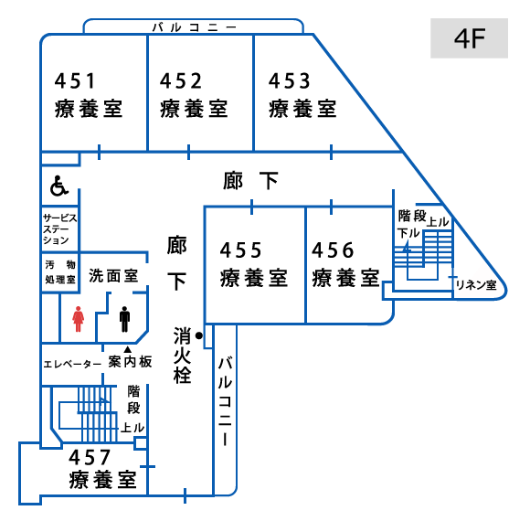 4F間取り図