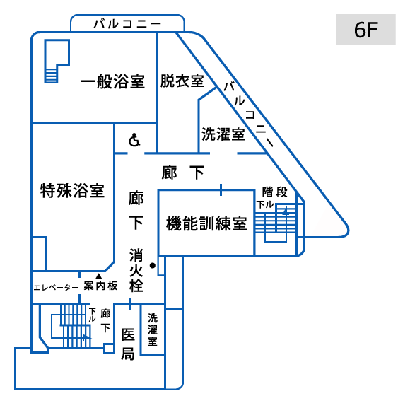 6F間取り図