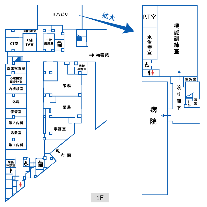 1F間取り図