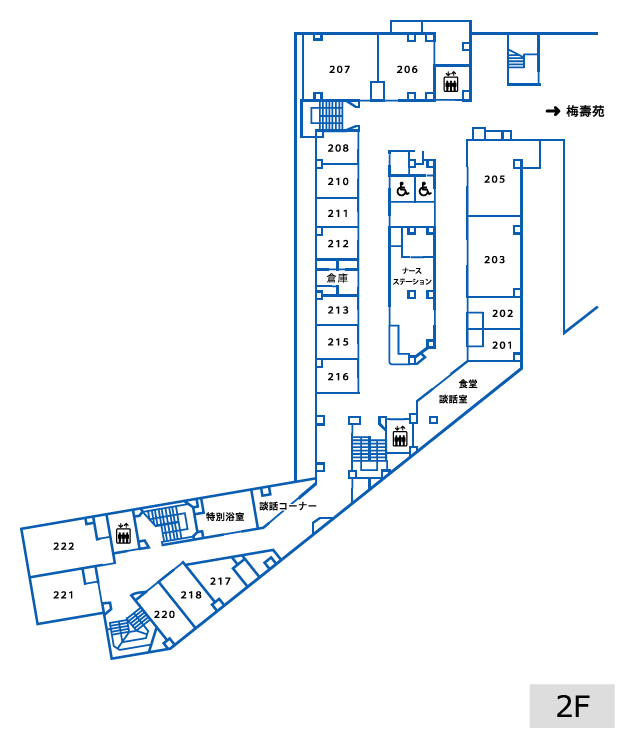 2F間取り図