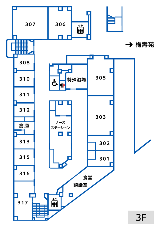 3F間取り図