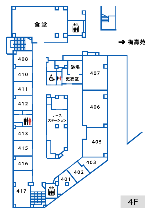 4F間取り図